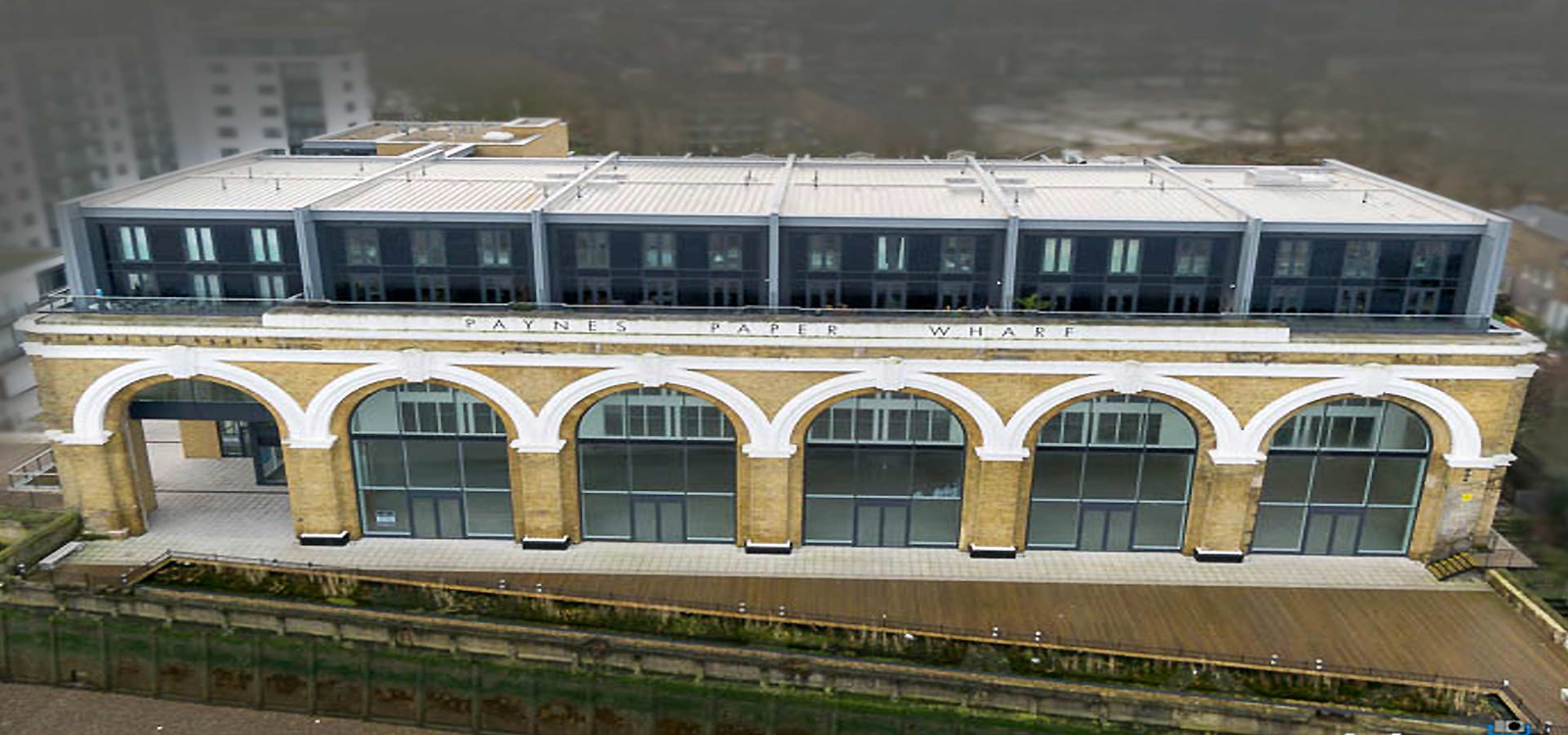 P&B Wharf Greenwich Impressive Listed Facade